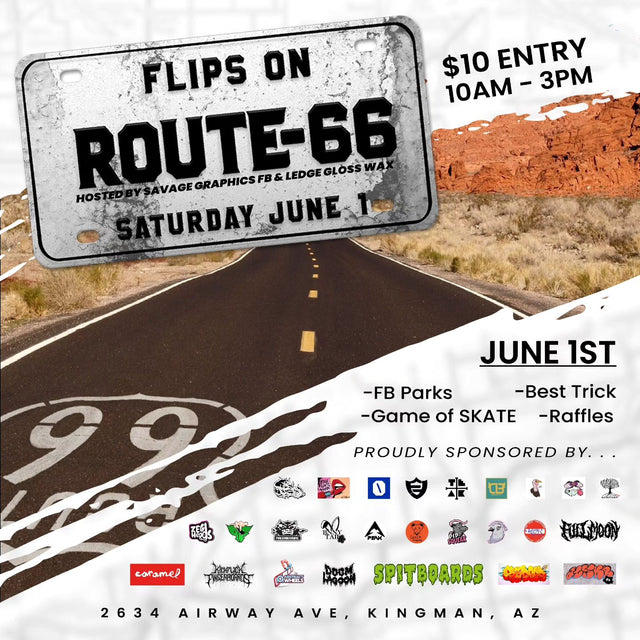 FLIPS ON ROUTE-66