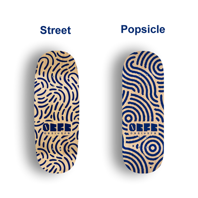 Premium Pro Fingerboard Deck - OBFB Mirror Pulse