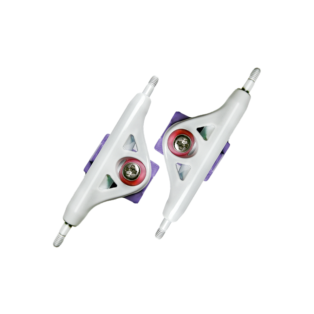 OFB TRUCKS - 32mm - White / Matt Purple