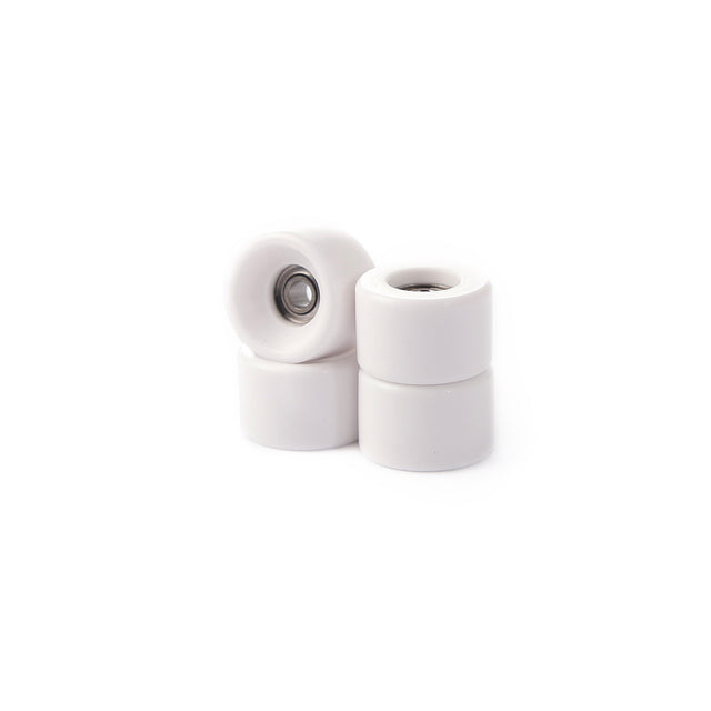 OFB PRO FINGERBOARD WHEELS-BOWL SHAPE-WHITE