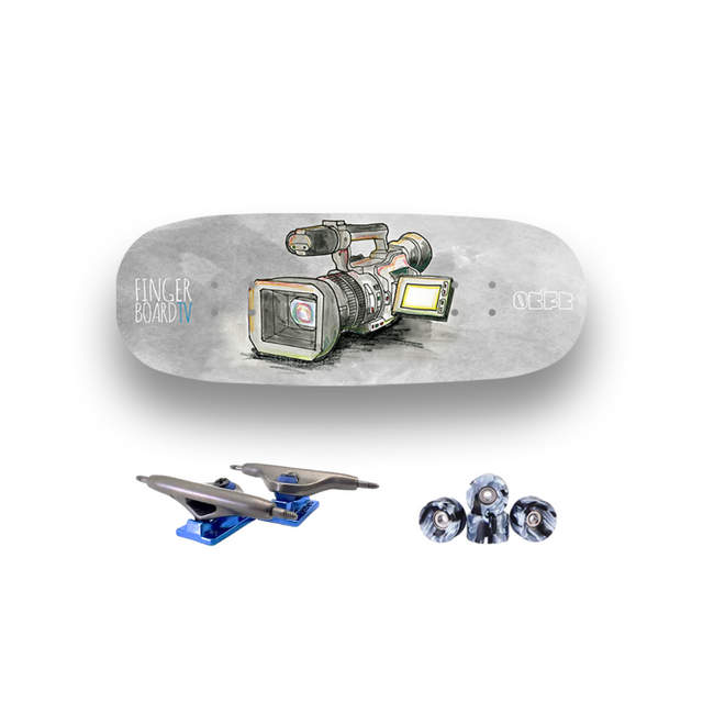 Professional Fingerboard Complete - Obsius x Fingerboard TV - Camera VX