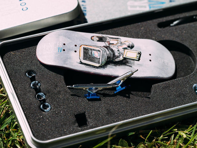 Professional Fingerboard Complete - Obsius x Fingerboard TV - Camera VX