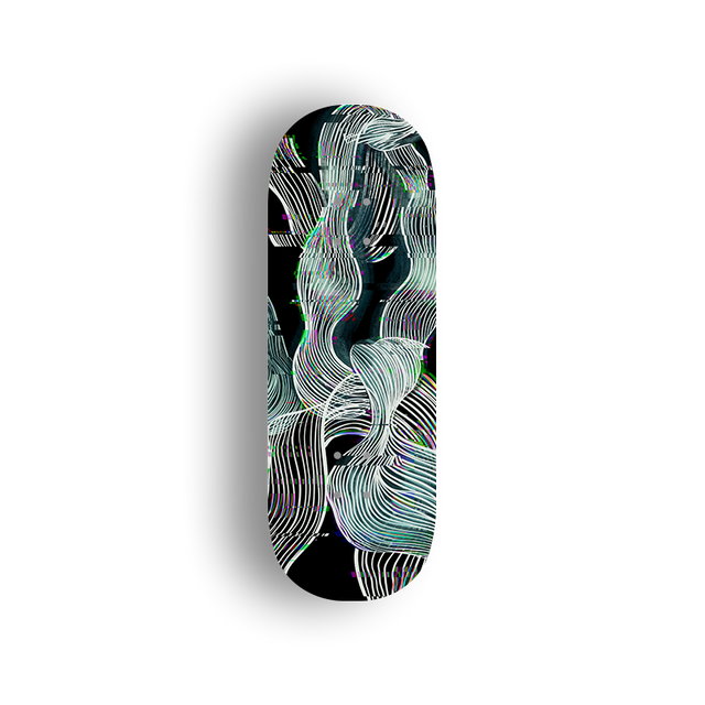 Premium Pro Fingerboard Deck - Glitch 05
