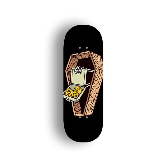 Premium Pro Fingerboard Deck - Skull 01