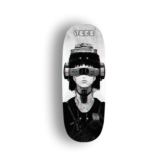 Premium Pro Fingerboard Deck - Sci-fi Girl 01