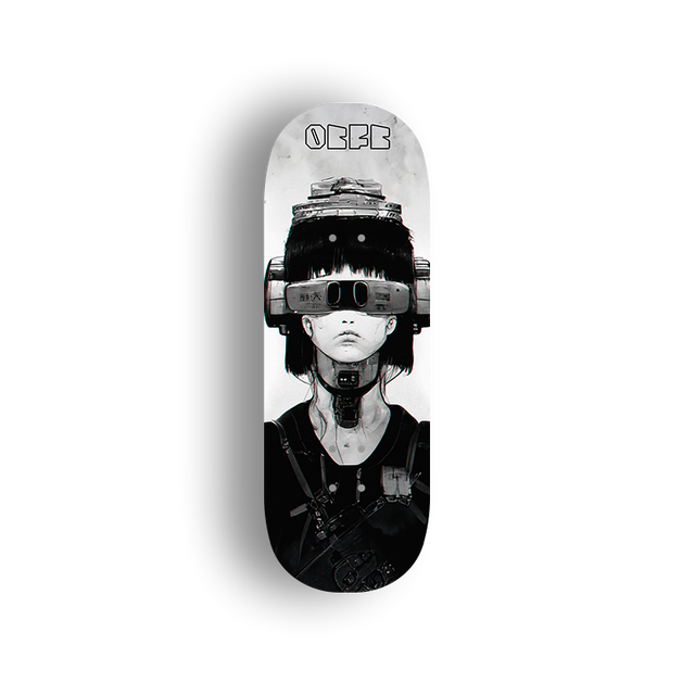 Premium Pro Fingerboard Deck - Sci-fi Girl 01