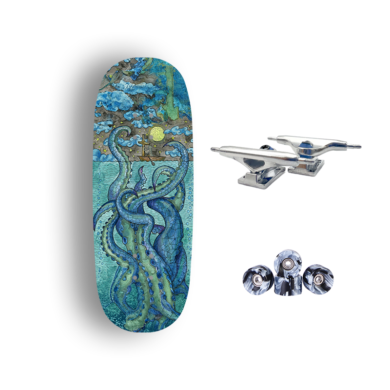 Get Premium Pro Fingerboard Complete with Old Marine Lenormand Graphics