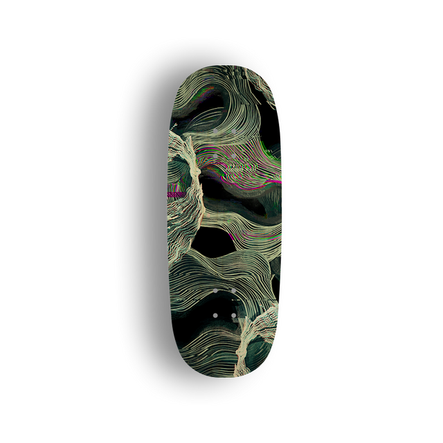 Premium Pro Fingerboard Deck - Glitch 09