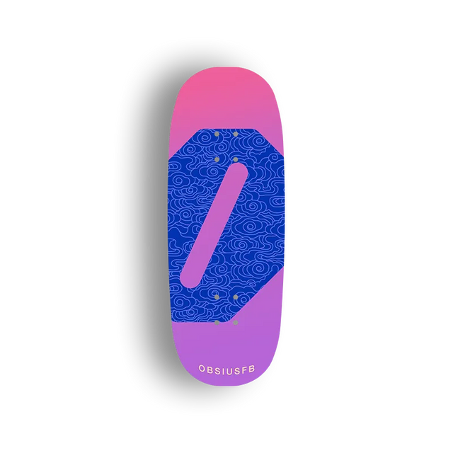 Professional Fingerboard Deck - Obsius LOGO Deck - Purple