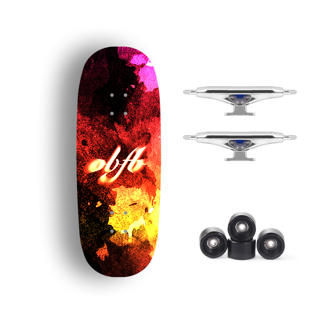 Premium Pro Fingerboard Complete - Blazing Inferno