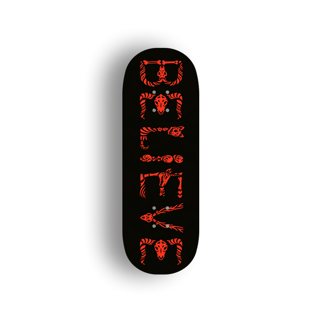 Premium Pro Fingerboard Deck - Totem Script