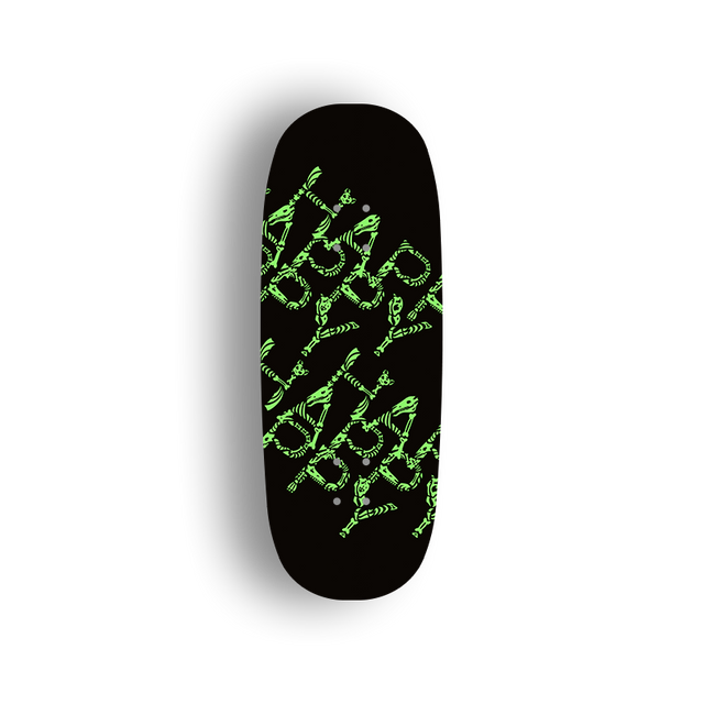 Premium Pro Fingerboard Deck - Glow Runes