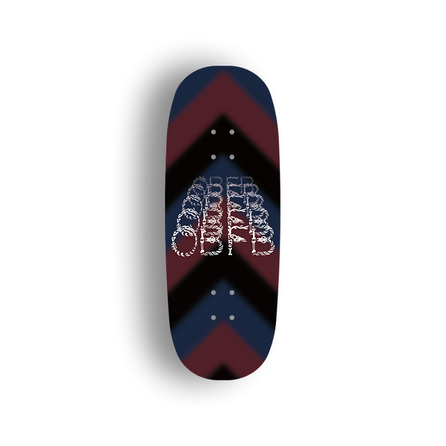 Premium Pro Fingerboard Deck - OBFB Mirror Pulse