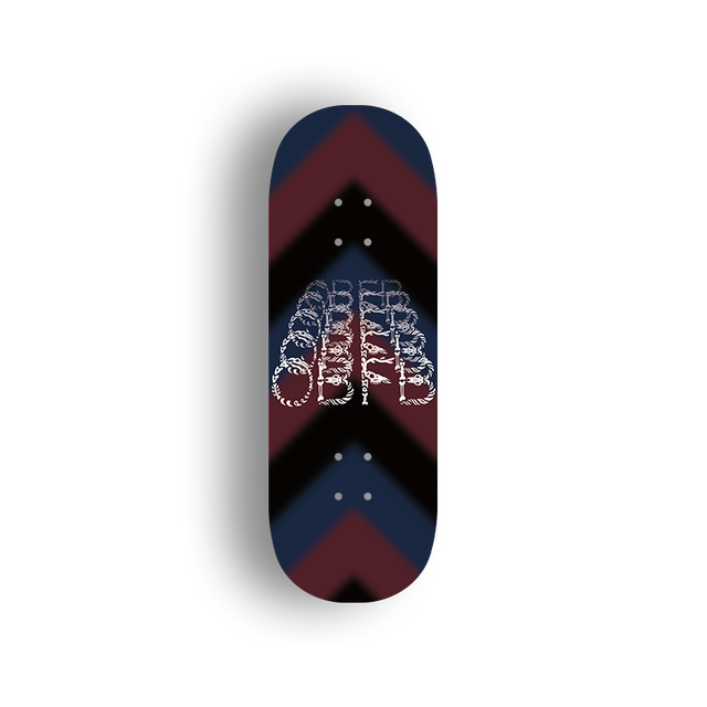 Premium Pro Fingerboard Deck - OBFB Mirror Pulse