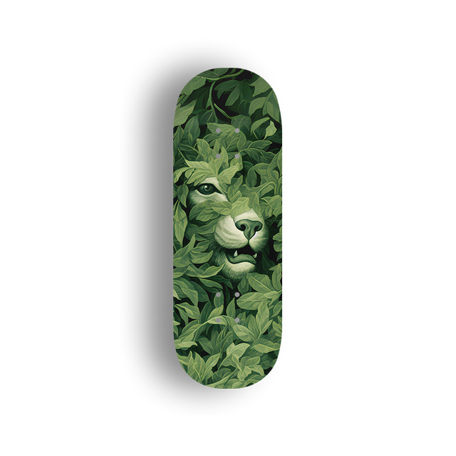 Premium Pro Fingerboard Deck - King of Camouflage