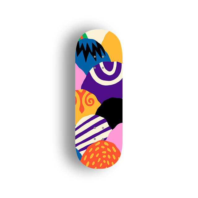 Premium Pro Fingerboard Deck - Patch Party