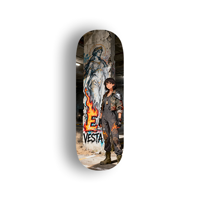Premium Pro Fingerboard Deck The Twelve Olympians-VESTA