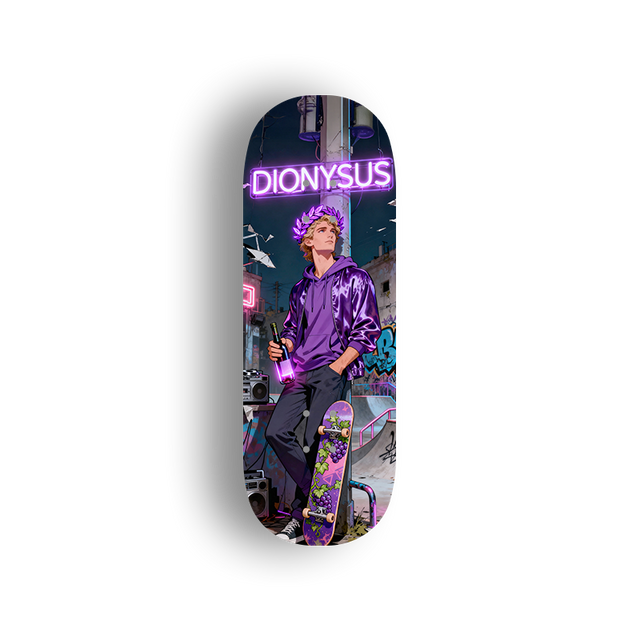Premium Pro Fingerboard Deck The Twelve Olympians-DIONYSUS