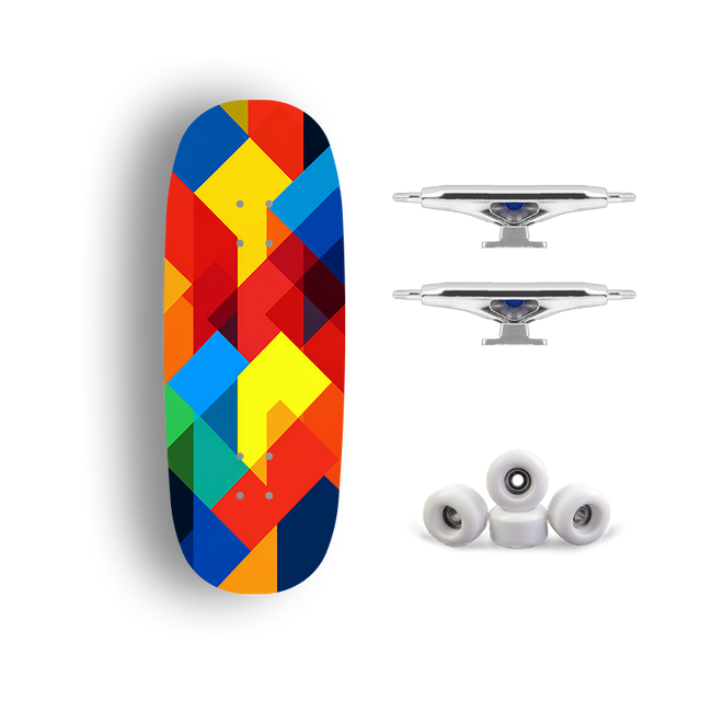 Premium Pro Fingerboard Complete - Geometric