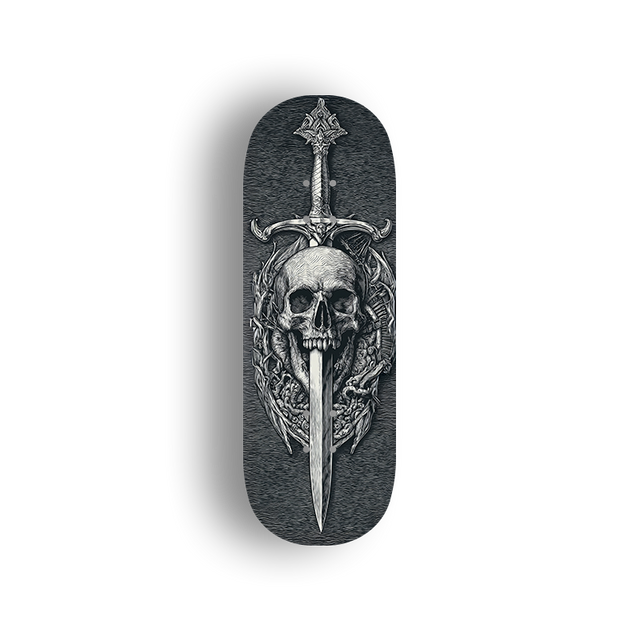 Premium Pro Fingerboard Deck - Death Totem