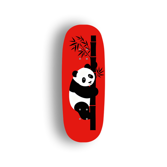Premium Pro Fingerboard Deck - Zen Panda
