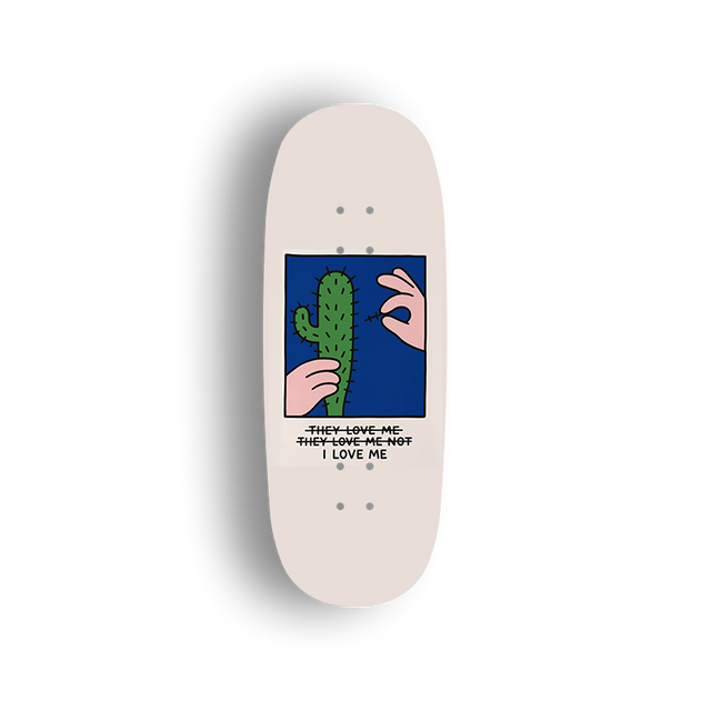 Premium Pro Fingerboard Deck - Prickly Love