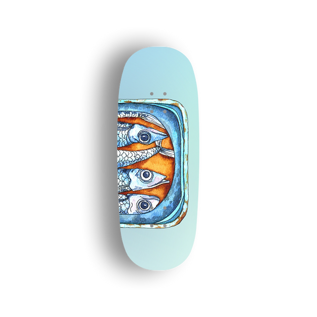 Premium Pro Fingerboard Deck - Tin