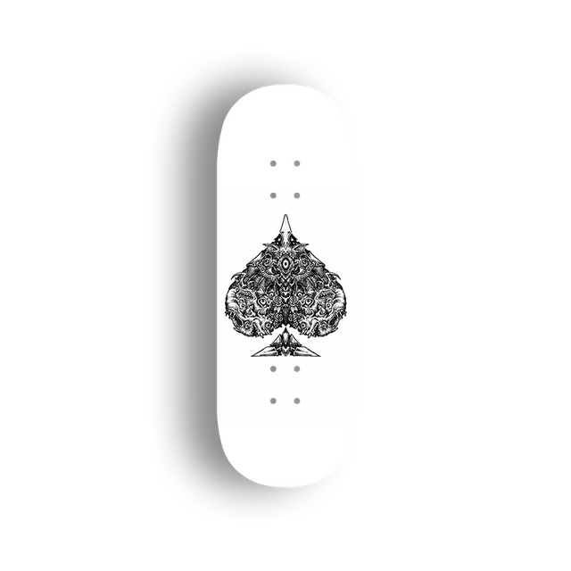 Premium Pro Fingerboard Deck - Abyss Spade