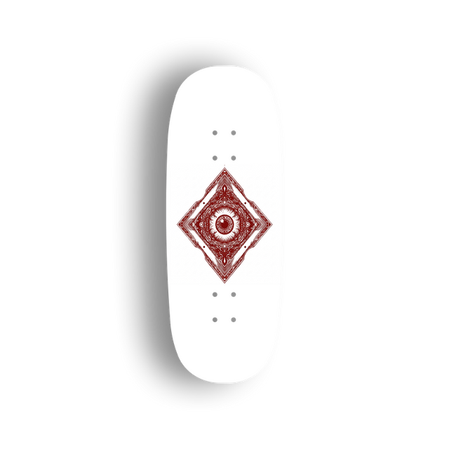 Premium Pro Fingerboard Deck - Red Oracle
