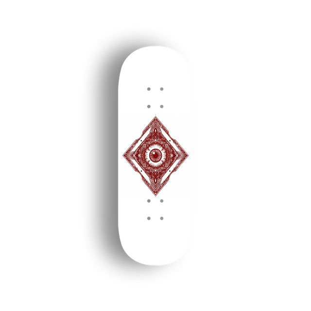 Premium Pro Fingerboard Deck - Red Oracle