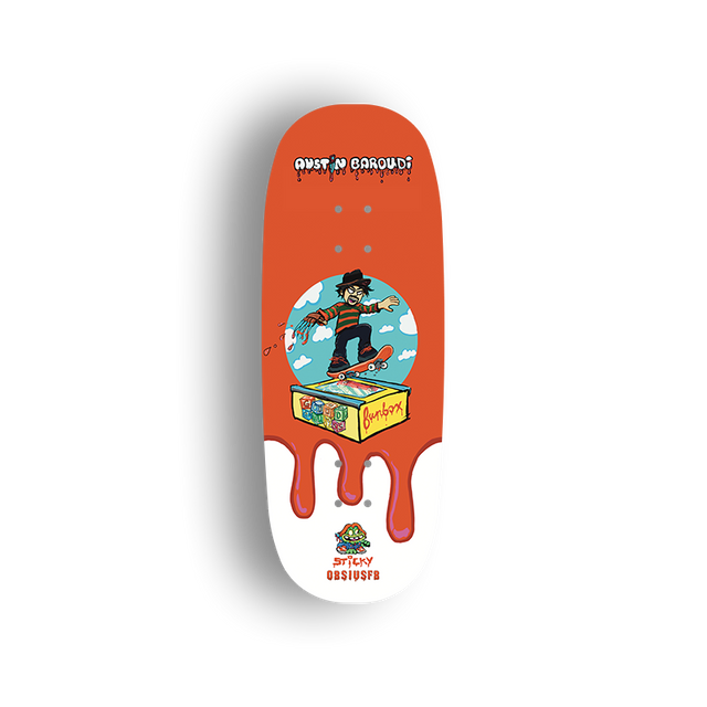 Professional Fingerboard Deck - Obsius x Austin Baroudi - Collab Deck