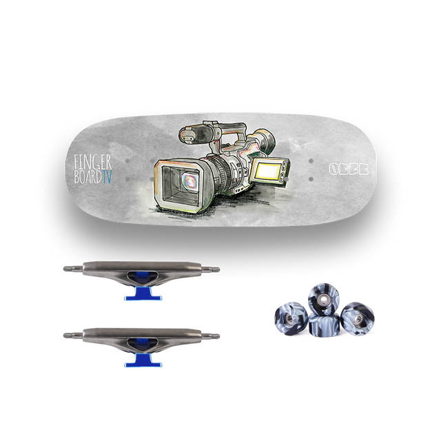 Professional Fingerboard Complete - Obsius x Fingerboard TV - Camera VX