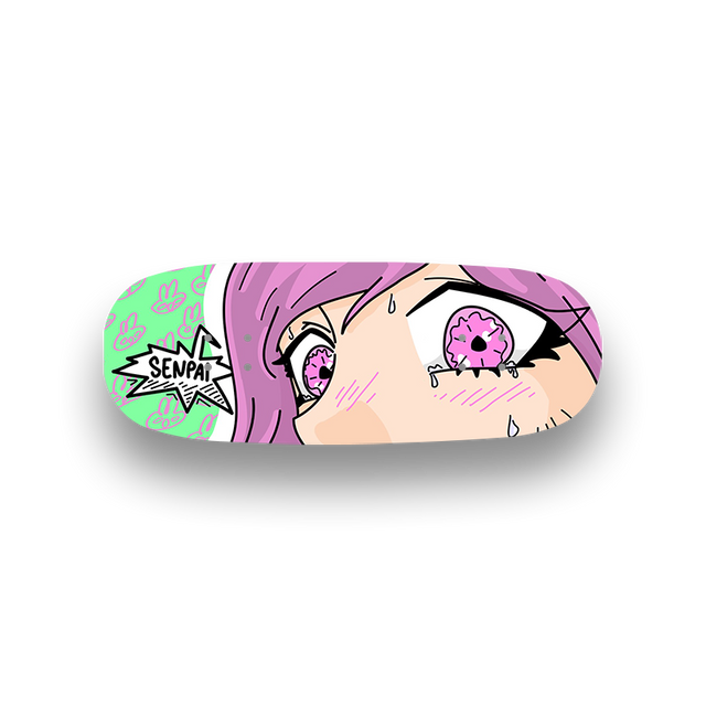 Premium Pro Fingerboard Deck - Obsius x Bunny Tail - GIRL