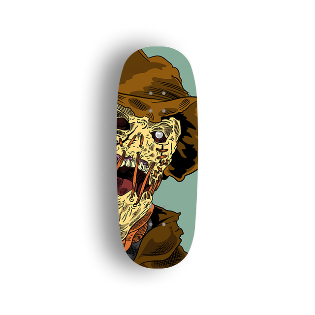 Premium Pro Fingerboard Deck - - Obsius x One Hand Skate - MadStitch