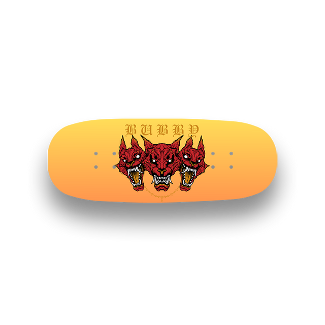 Professional Fingerboard Deck - Obsius x Bubbyboarding - BBBD 02