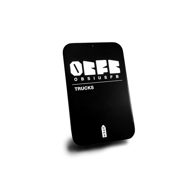 OFB TRUCKS - 34mm - SILVER / BLACK