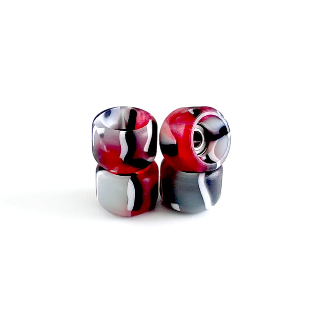 OFB PRO FINGERBOARD WHEELS-MINI-RED & BLACK