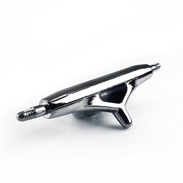 OFB TRUCKS - 34mm - SILVER / RED