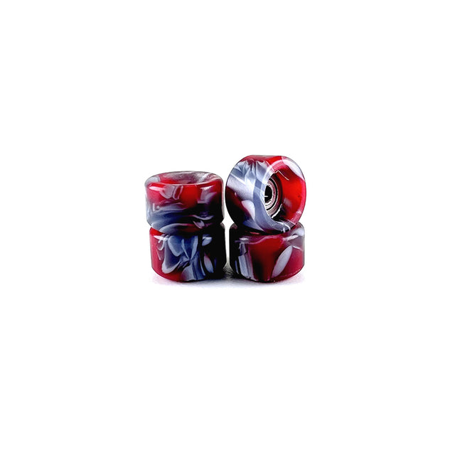 OFB PRO FINGERBOARD WHEELS-NEW STREET-RED & GREY