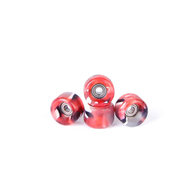 OFB PRO FINGERBOARD WHEELS-MINI-RED & BLACK