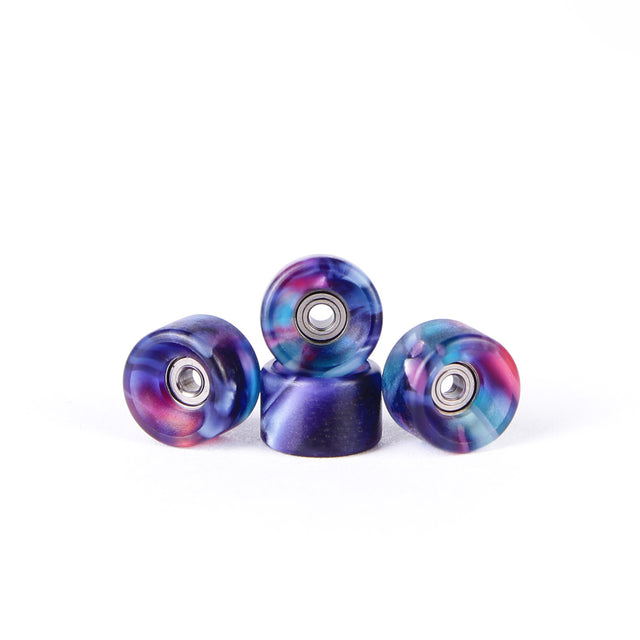OFB PRO FINGERBOARD WHEELS-BOWL SHAPE-BLUE & PURPLE