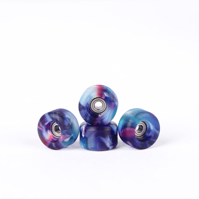 OFB PRO FINGERBOARD WHEELS-STREET SHAPE-BLUE & PURPLE