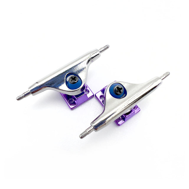 OFB TRUCKS - 34mm - SILVER / PURPLE
