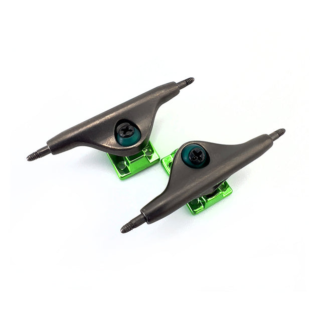 OFB TRUCKS - 34mm - IRON / GREEN