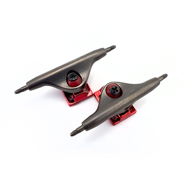OFB TRUCKS - 34mm - IRON / RED