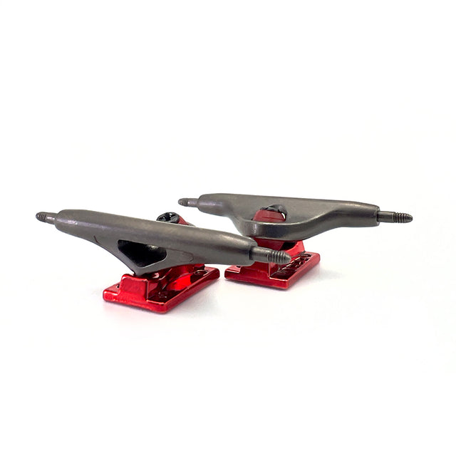 OFB TRUCKS - 34mm - IRON / RED