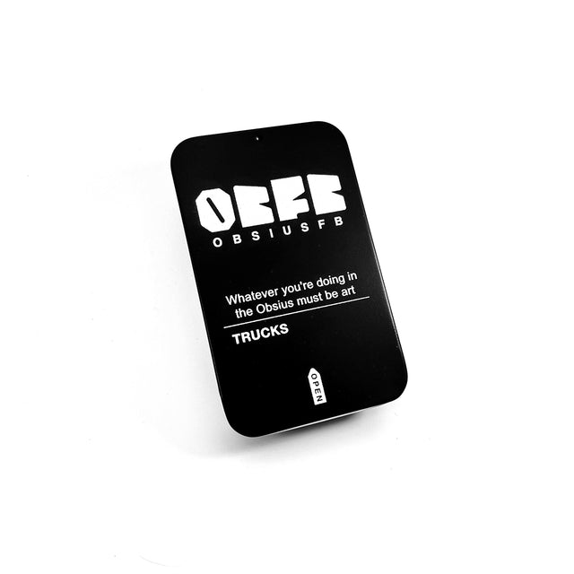 OFB TRUCKS - 34mm - BLACK / GREEN