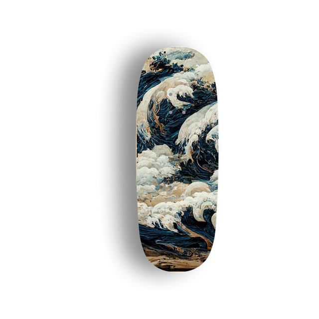 Premium Pro Fingerboard Deck - Waves 03