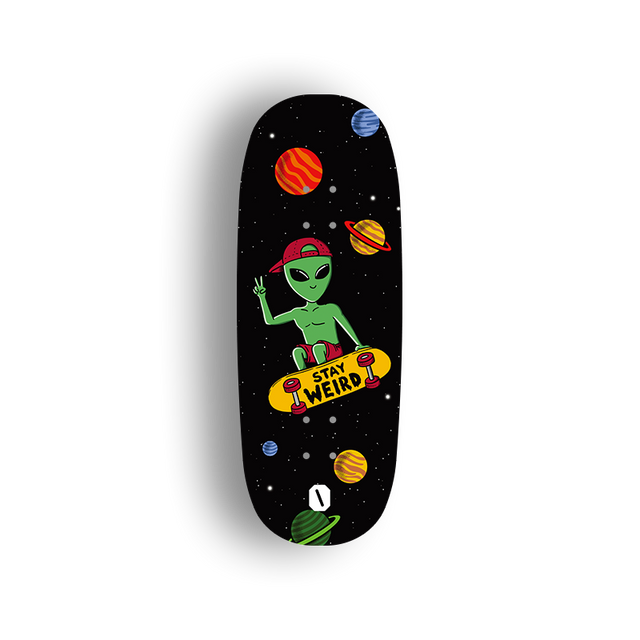 Premium Pro Fingerboard Deck - Stay Weird
