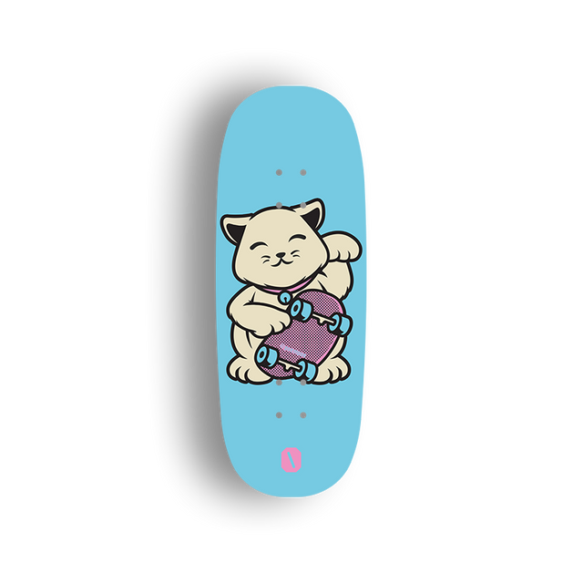 Professional Fingerboard Deck - Obsius x Dirk Broersen - Lucky Cat